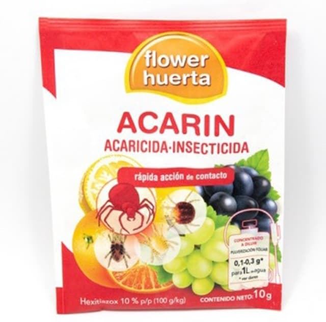 Acaricida Larvicida Acarin Flower 10 gr - Imagen 1
