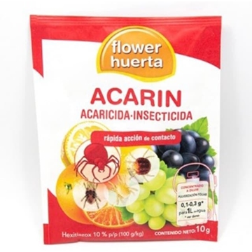 Acaricida Larvicida Acarin Flower 10 gr - Imagen 1