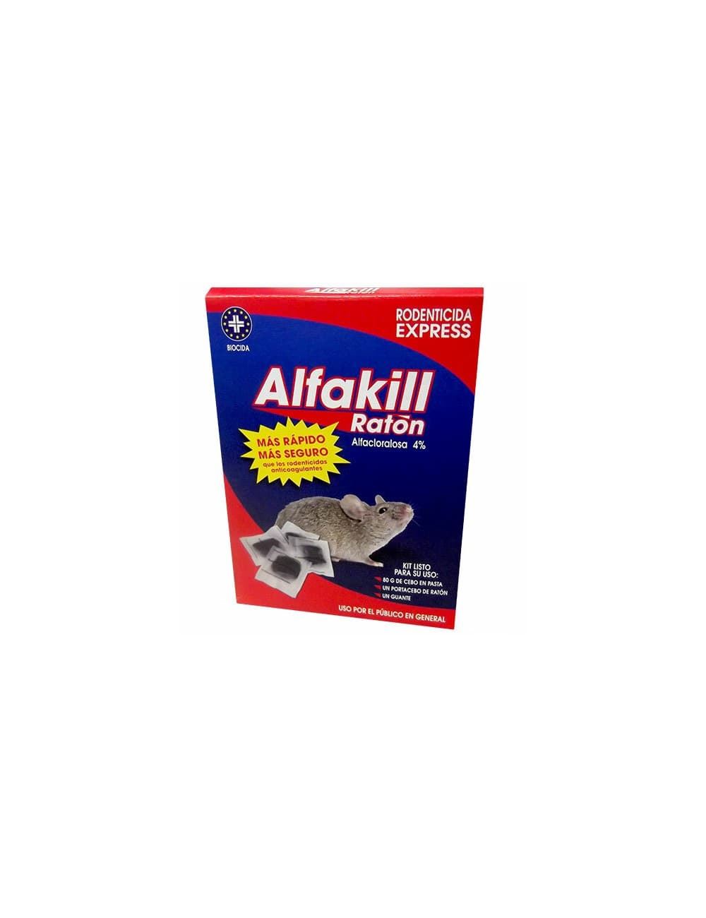 ALFAKILL RATON 200GR. RATICIDA - Imagen 1