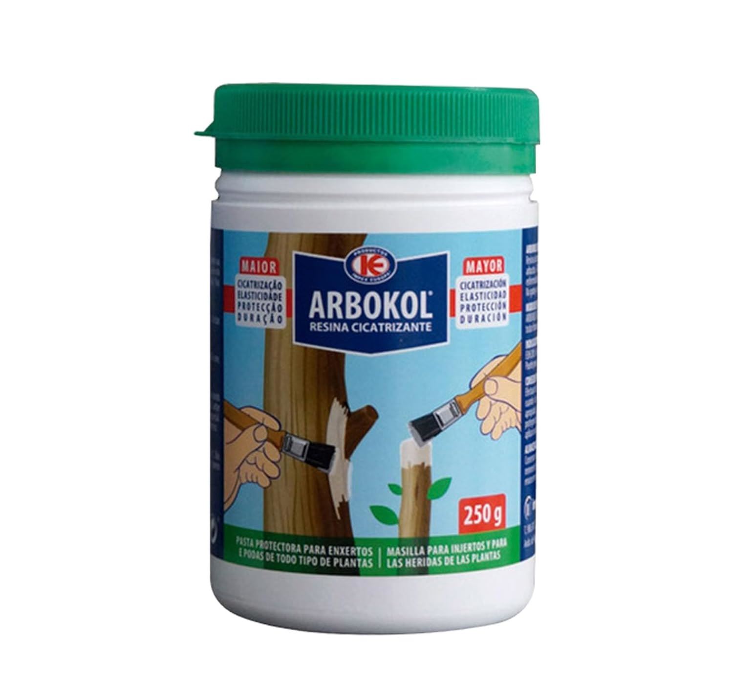 ARBOKOL Resina 250 grs - injertos y heridas de poda - Imagen 1