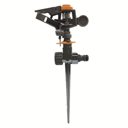 Aspersor de impacto plástico con estaca - 1/2" - Imagen 1