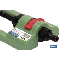 Aspersor de riego oscilante de 16 chorros - Imagen 2