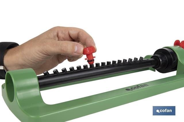 Aspersor de riego oscilante de 16 chorros - Imagen 4