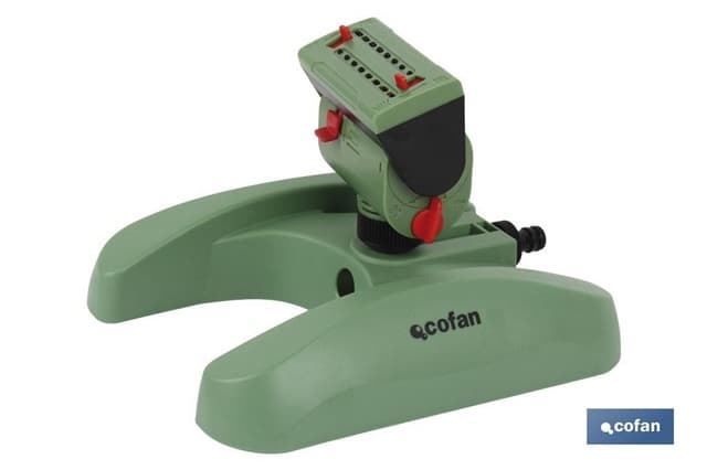 Aspersor de riego oscilante Multifunción | 16 posiciones de riego | - Imagen 1