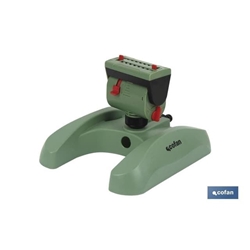 Aspersor de riego oscilante Multifunción | 16 posiciones de riego | - Imagen 2