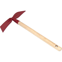 Azada-pala corazón con mango - Imagen 1