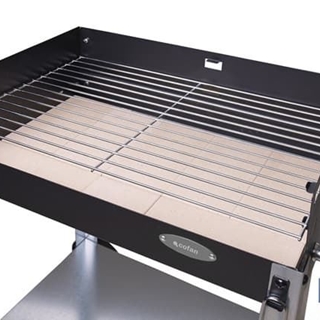 Barbacoa de carbón con ruedas | Parrilla regulable - Imagen 1