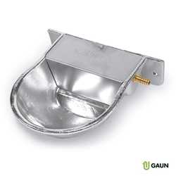 BEBEDERO CON TORNILLOS. Bebedero automático para perros y ovejas fabricado en aluminio y con tapa en acero inoxidable. - Imagen 1