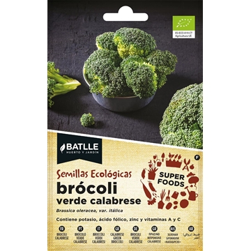 Broculi Verde Calabrese Planta muy rústica que forma pella globosa y compacta. Sabor gustoso - Imagen 1