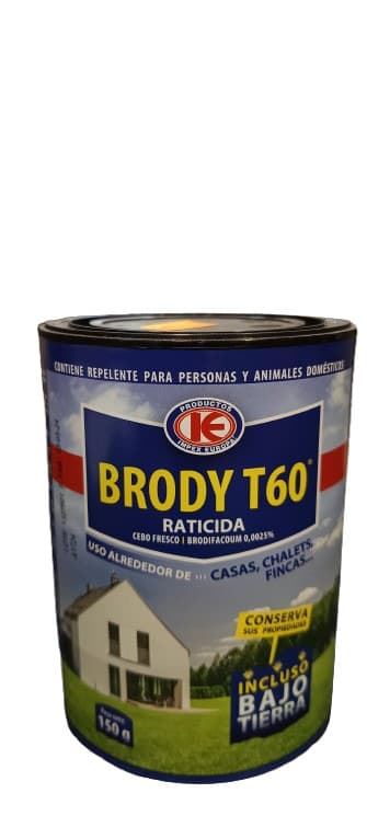 BRODY T60 RATICIDA - Imagen 1