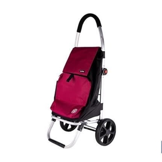 Carro de la compra plegable con 2 ruedas | Chasis de aluminio | Bolsa de 43 litros - Imagen 2