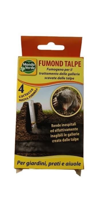 CARTUCHOS DE HUMO REPELENTE DE TOPOS PACK 4 UNIDADES - Imagen 1
