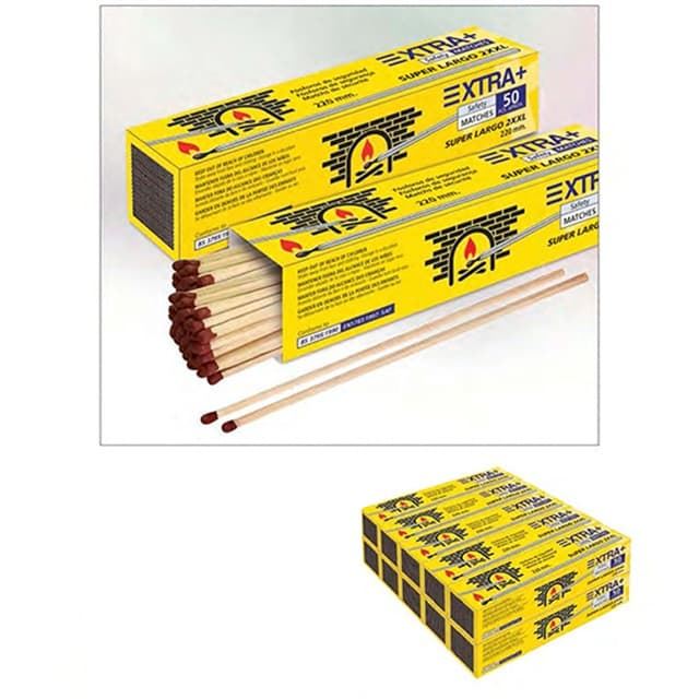 Cerillas largas - 22 cm - 50 Uds. - Imagen 1