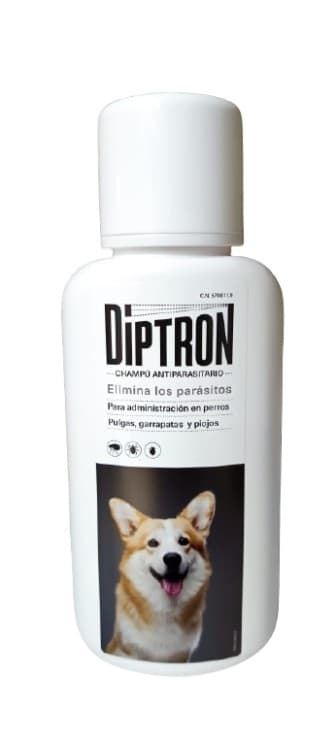 Champu antiparasitario Diptron 500cc - Imagen 1