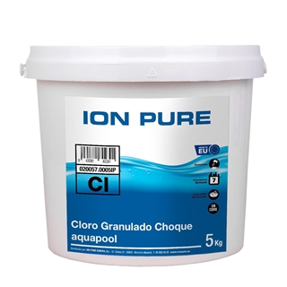 Cloro granulado de choque- ION PURE- 5 kg - Imagen 1
