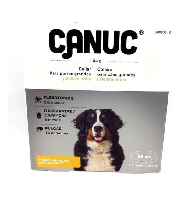 Collar Canuc Deltametrina para Perros Medianos y Grandes 2 UDS - Imagen 1