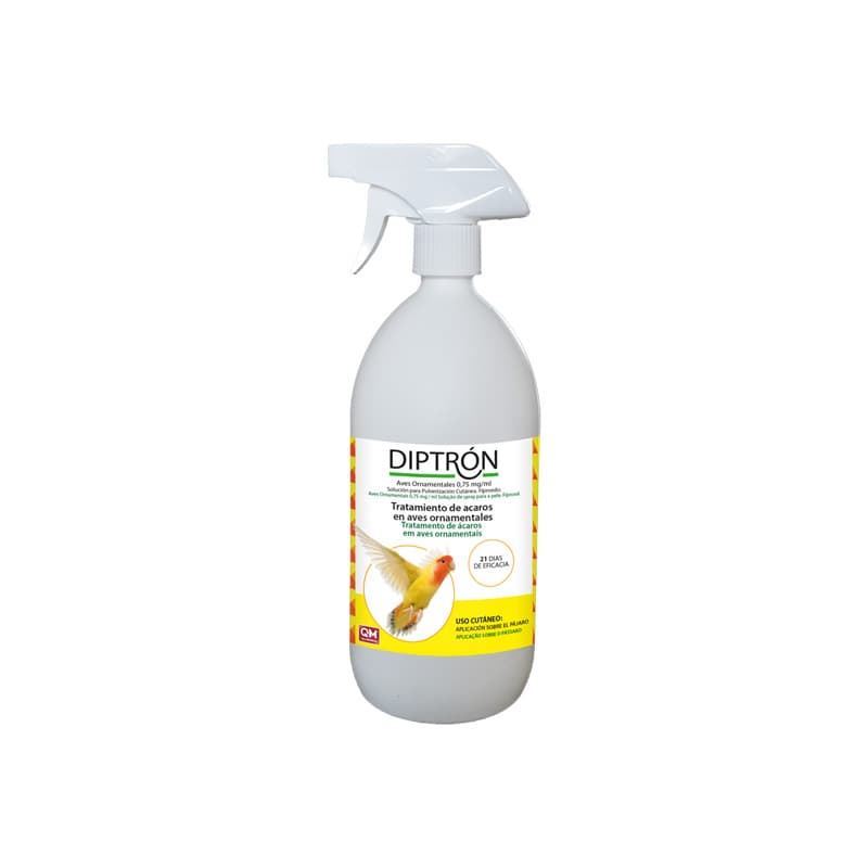 DIPTRÓN® AVES ORNAMENTALES 0,75 mg/ml Fipronil 125 ML. - Imagen 1