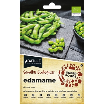 Edamame Vainas de soja inmadura. - Imagen 1