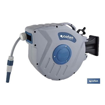 Enrollador Automático de Manguera |Para Jardín | Longitud 20 m | Diámetro 15 mm - Imagen 1