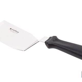 Espátula acodada de acero inoxidable | Perfecta para barbacoas y parrillas - Imagen 2