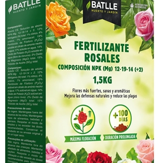 Fertilizante granulado Rosales BATLLE 1.5kg - Imagen 1