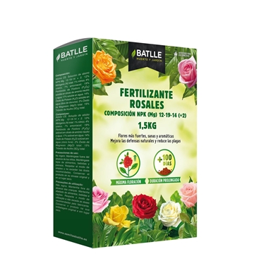 Fertilizante granulado Rosales BATLLE 1.5kg - Imagen 1