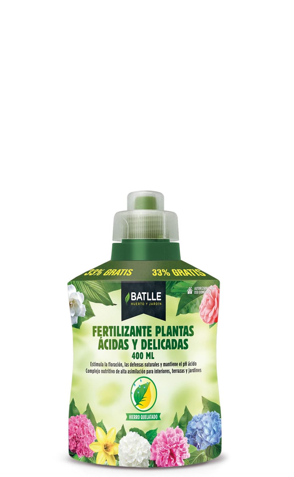 Fertilizante Plantas Acidas y Delicadas BATLLE 400cc - Imagen 1