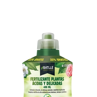 Fertilizante Plantas Acidas y Delicadas BATLLE 400cc - Imagen 1