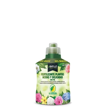 Fertilizante Plantas Acidas y Delicadas BATLLE 400cc - Imagen 1