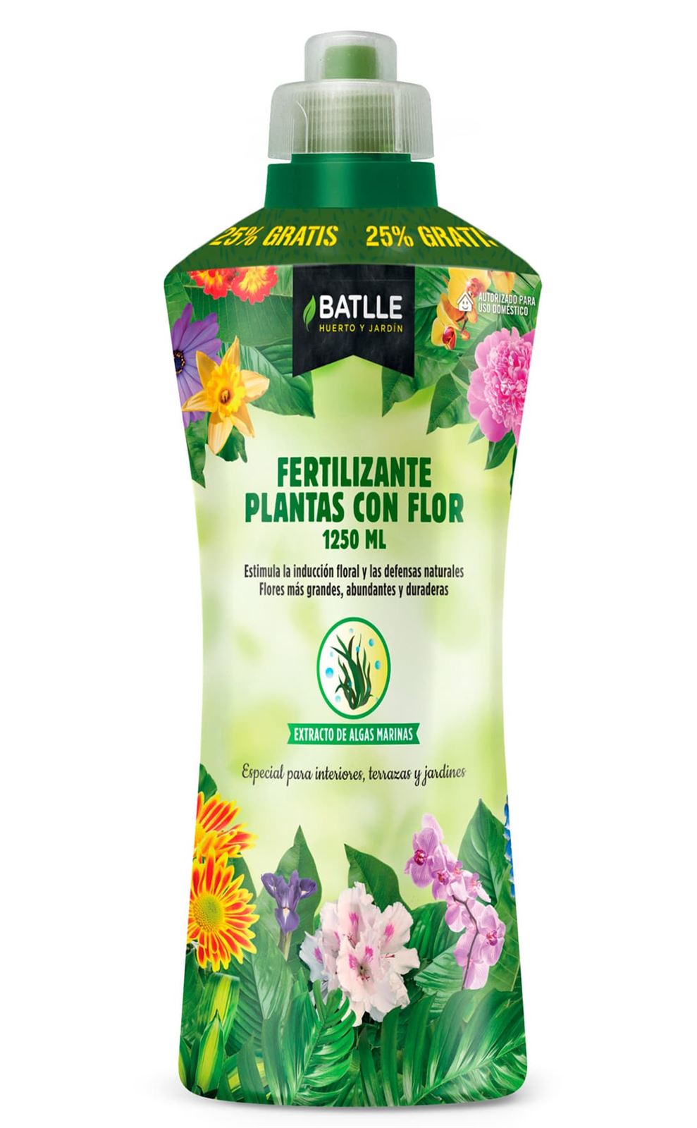 Fertilizante soluble Plantas con Flor BATLLE 1250cc - Imagen 1