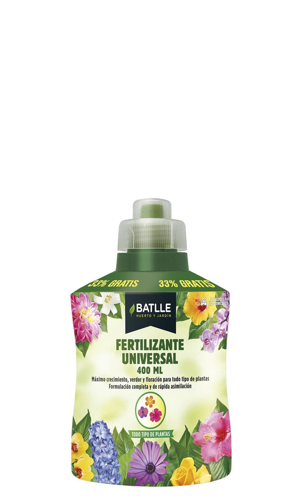 Fertilizante Universal BATLLE Liquido 400cc - Imagen 1