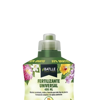 Fertilizante Universal BATLLE Liquido 400cc - Imagen 1