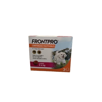 FRONTLINE FRONTPRO COMPRIMIDOS MASTICABLES ANTIPARASITARIO PARA PERROS - Imagen 1