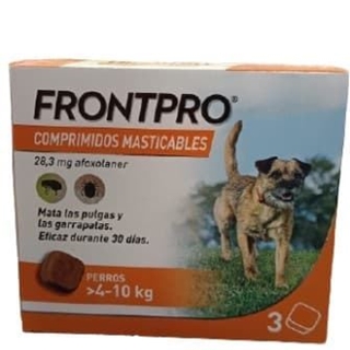 FRONTLINE FRONTPRO COMPRIMIDOS MASTICABLES ANTIPARASITARIO PARA PERROS - Imagen 1
