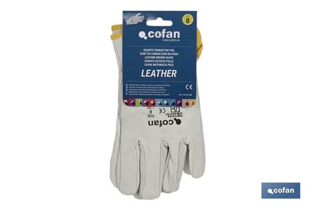 Guantes de piel | Perfecta adaptación y tacto excelente | Protegen y aseguran las manos - Imagen 1