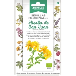 Hierba de San Juan Variedad herbácea perenne de altura entre 30-60 cm, con flores estrelladas de color amarillo. La mejor manera de tomar es infusionada. - Imagen 1