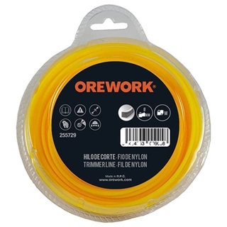 Hilo desbrozadora de corte heptagonal - Ø 3 mm x 15 m - Imagen 1