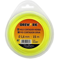 Hilo desbrozadora de corte redondo - Ø 1,6 mm x 15 m - Imagen 1