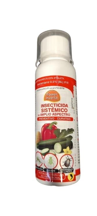 INSECTICIDA SISTEMICO AMPLIO ESPECTRO ACETAMIPRID 100cc - Imagen 1