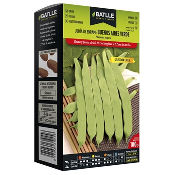 Judia De Enrame Buenos Aires Verde - Imagen 1