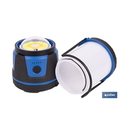 Linterna de camping COB LED 2000 lm recargable con 5 modos de luz - Imagen 2
