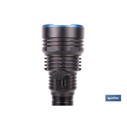 Linterna LED de alta potencia | Recargable con 6 modos de luz - Imagen 2