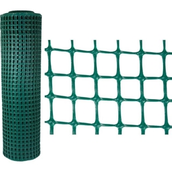 Malla plástica 300 g/m² - 20x20 mm - 1x30 m - Verde - Imagen 1