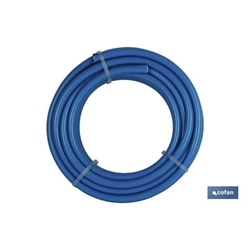 Manguera 3 capas tricotadas | Fabricada en PVC | Color Azul, modelo thunder - Imagen 2