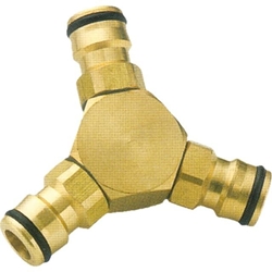 Manguito triple latón "Y" - Imagen 1