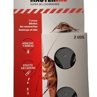 MASTERLAC SUPER GEL TRAMPA CUCARACHAS 2 X 1,4 GR - Imagen 1