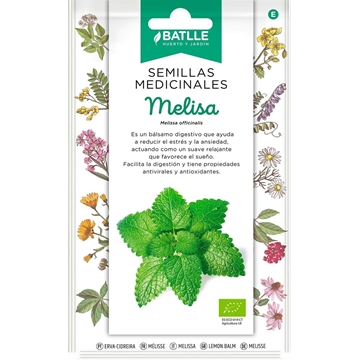 Melisa Planta vivaz de tallos ramificados, puede llegar a los 60 cm. Uso principal en infusiones. - Imagen 1