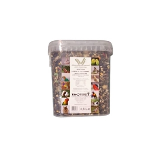 Mixtura Loros y Cotorras multifrutas. cubo 4.6L - Imagen 1