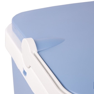 Nevera rígida de 24 litros | Color: azul claro | Material: polipropileno - Imagen 2