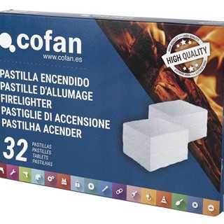 Pastillas de encendido para Barbacoa | Envase de 32 unidades | Rápido y Limpio - Imagen 1